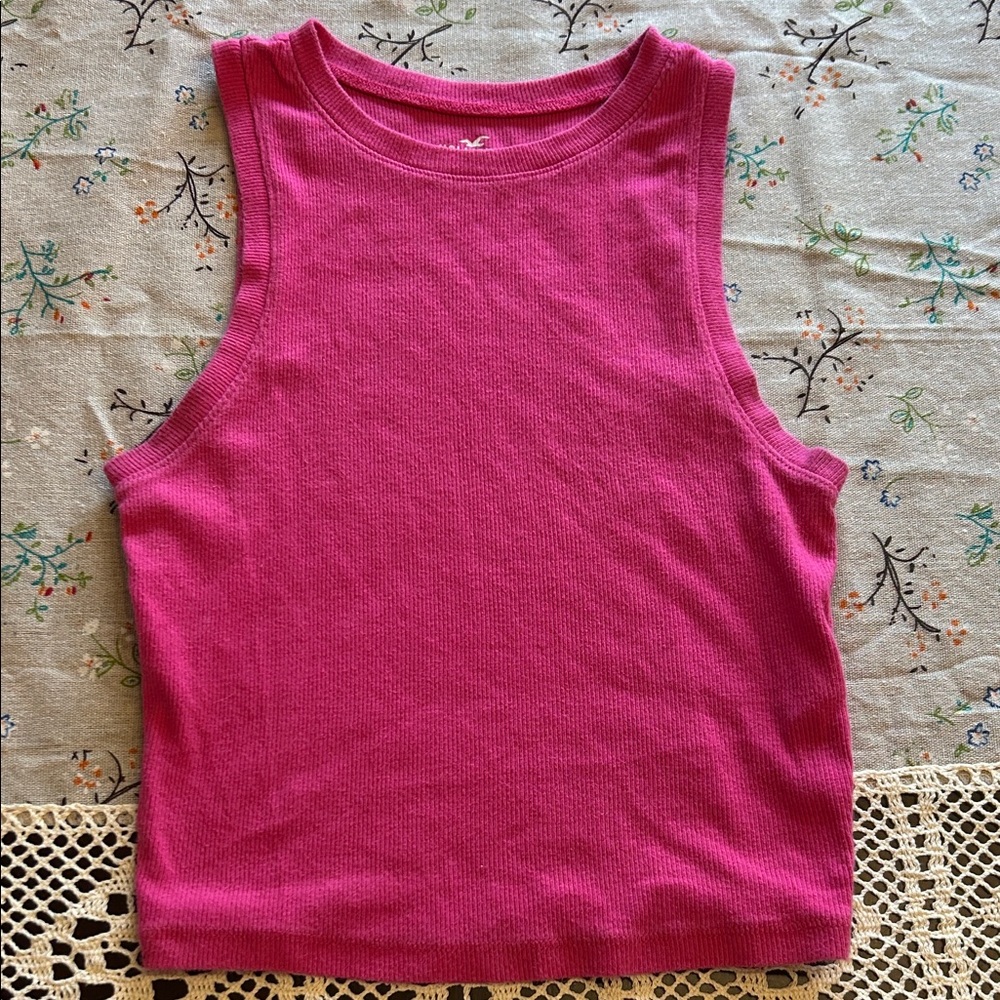 Hollister high neck tank
